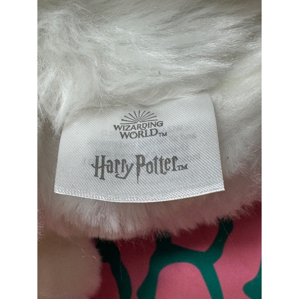 Noble Collection Harry Potter Hedwig Plush Snowy Owl Stuffed Animal White 12in - Picture 3 of 6